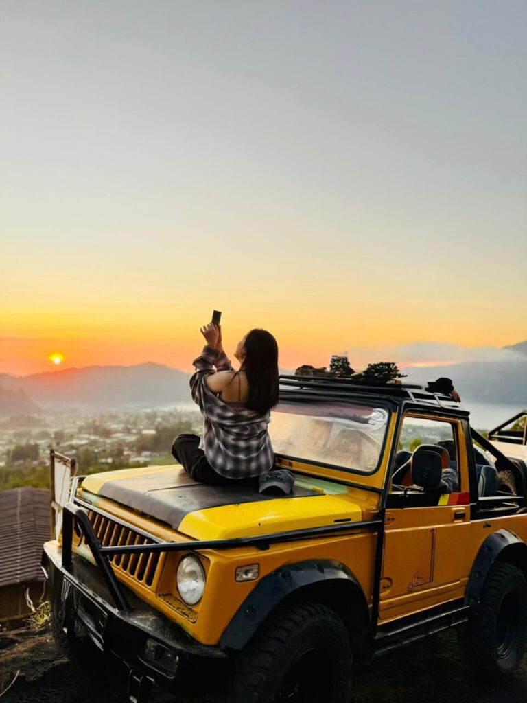 Mount Batur Jeep Tour and Ubud Rafting