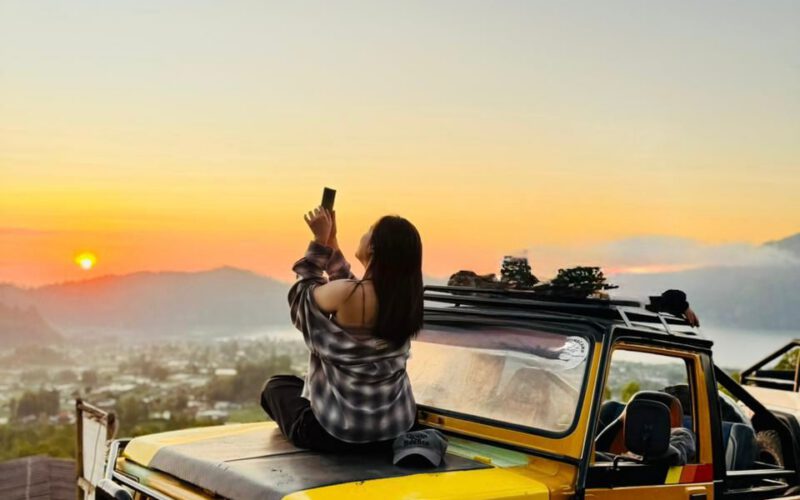 Mount Batur Jeep Tour and Ubud Rafting